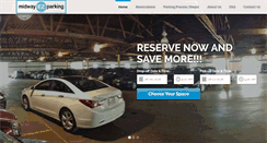 Desktop Screenshot of midwayezparking.com